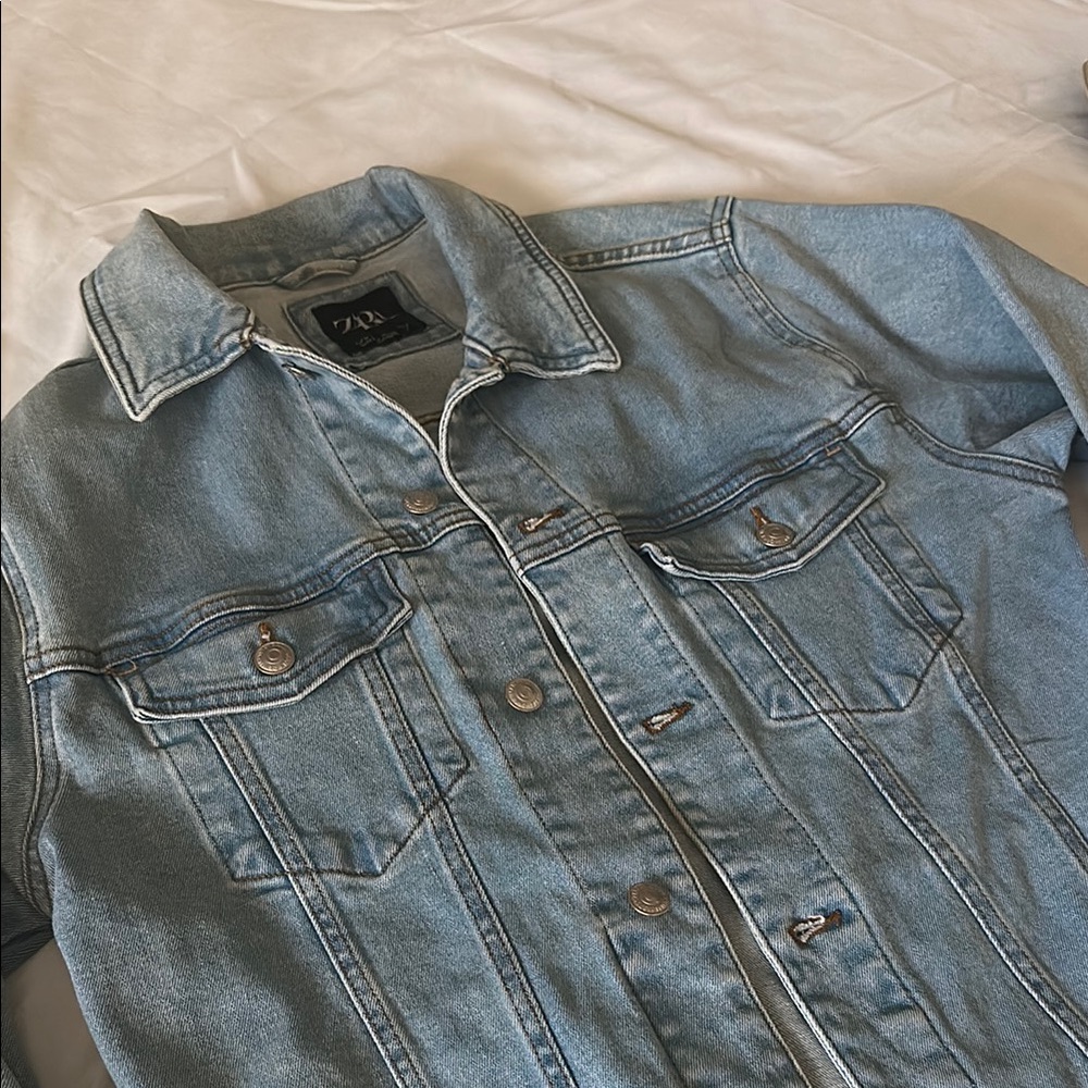ZARA Light Blue Denim Jacket